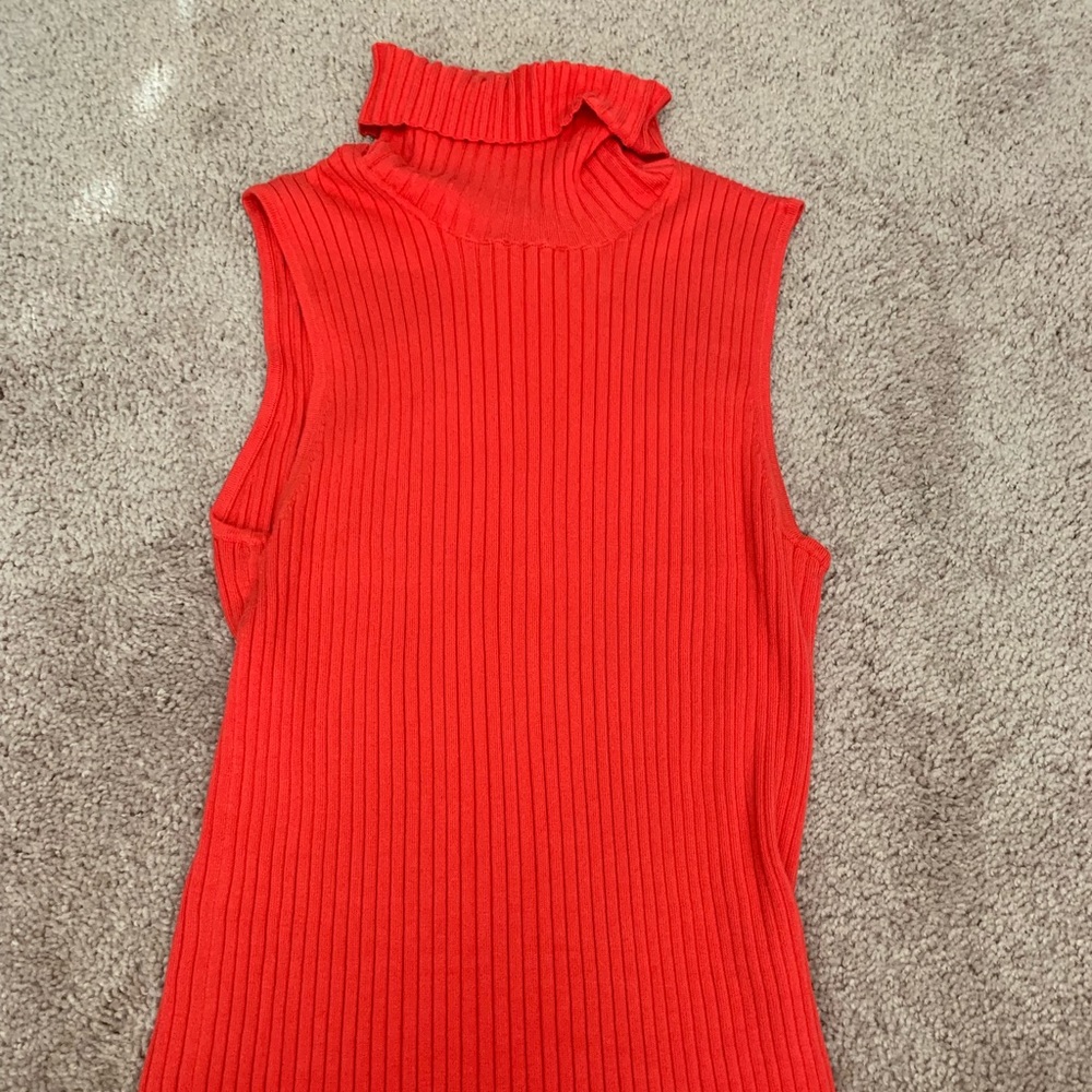 Express women’s turtle neck tank top